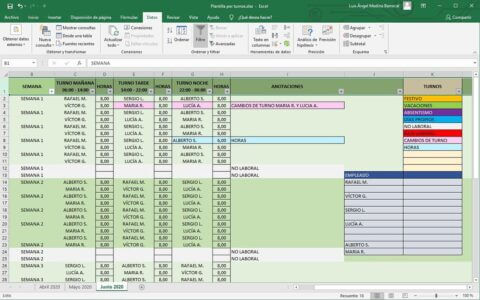 Excel para Recursos Humanos (RR. HH.)
