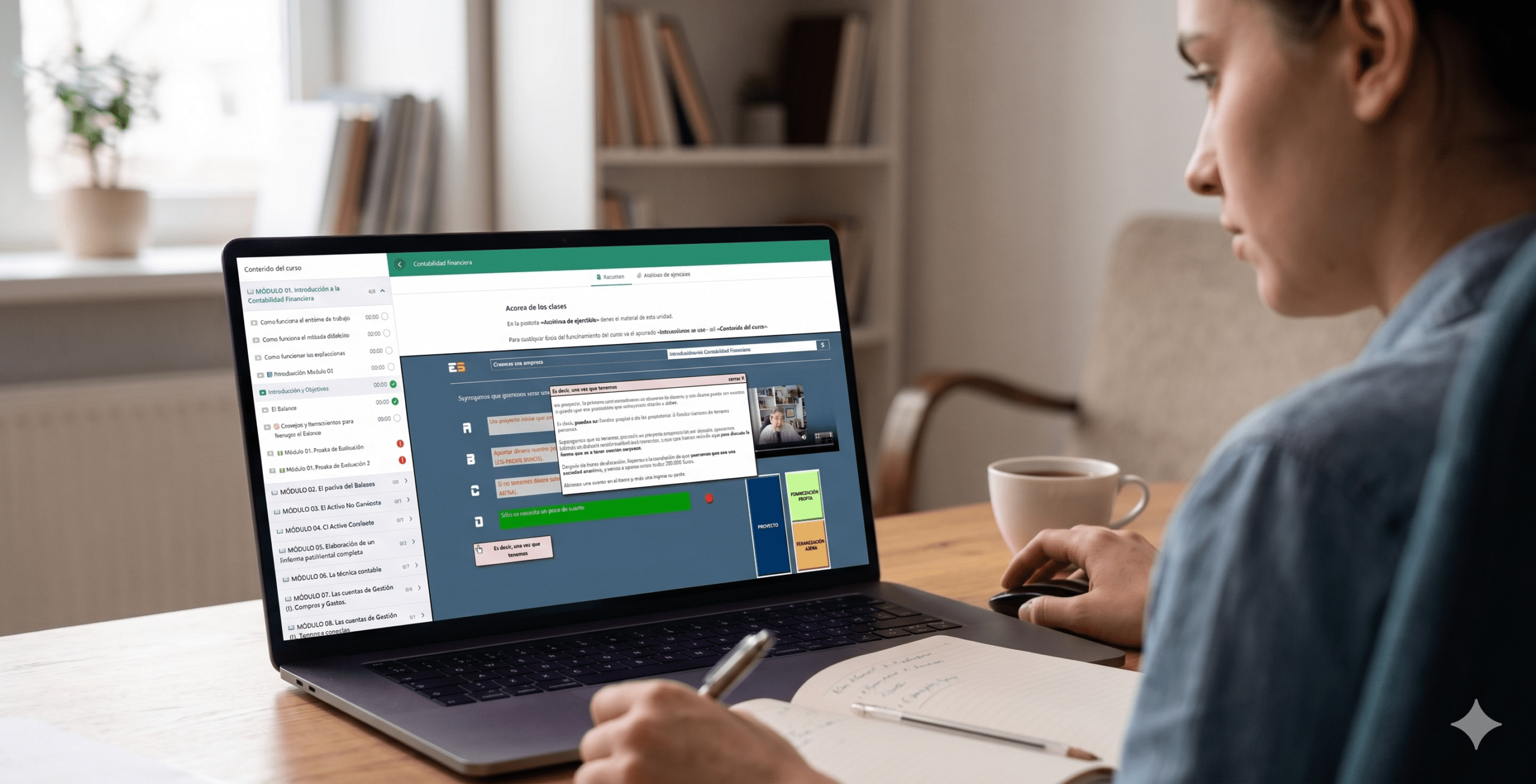 Curso online de Contabilidad Financiera ESFEM