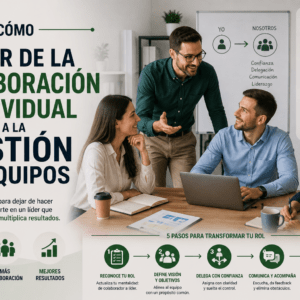 Cómo pasar de la colaboración individual a la gestión de equipos