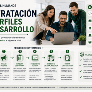 Recursos humanos: Contratación de perfiles de desarrollo