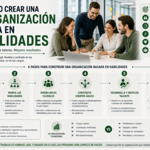 Cómo crear una organización basada en habilidades