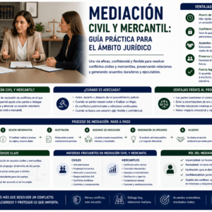 Mediación civil y mercantil: guía práctica para el ámbito jurídico