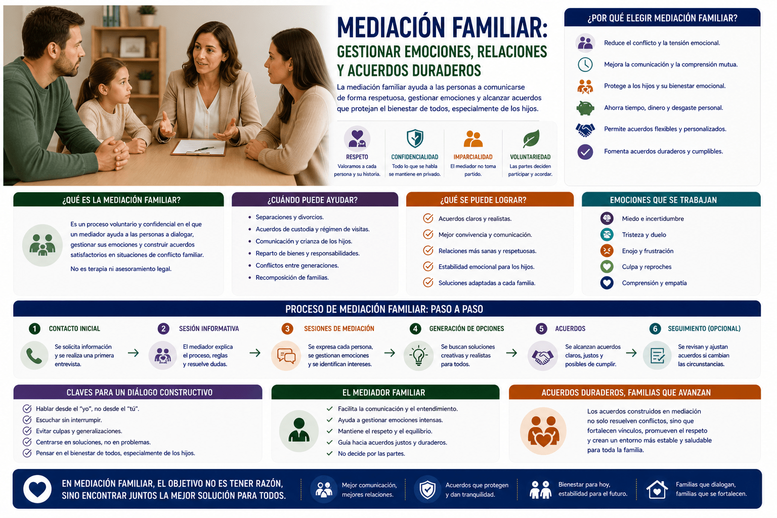 Mediación familiar: gestionar emociones, relaciones y acuerdos duraderos 2 MEDIA 08