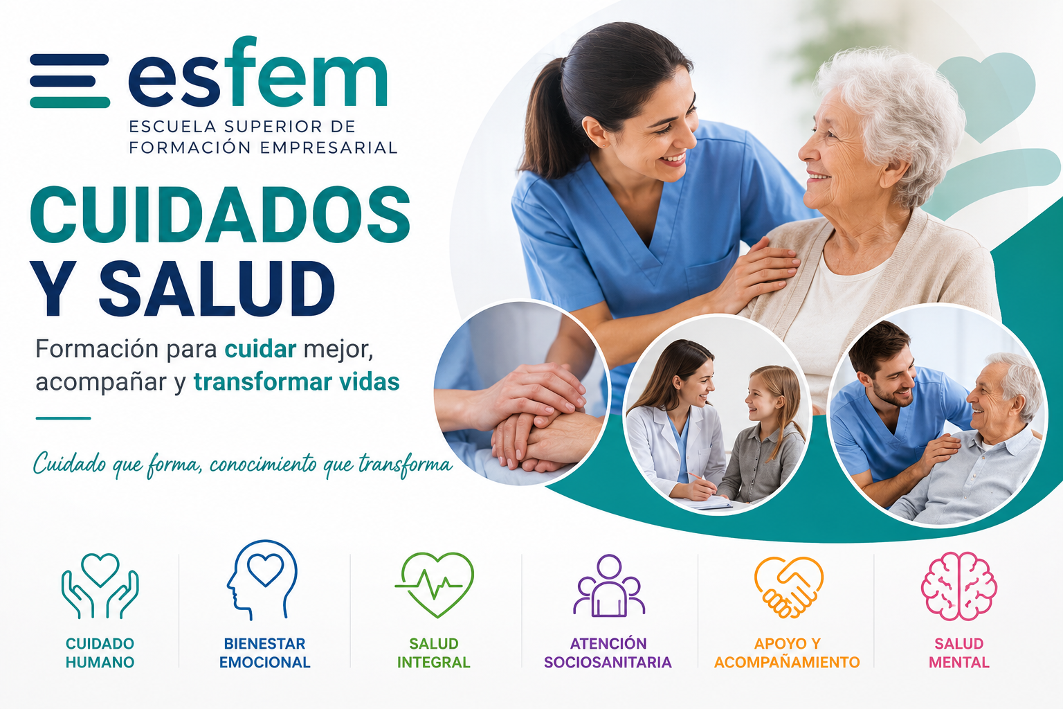 Gestión del estrés y ansiedad en profesionales de cuidados y salud