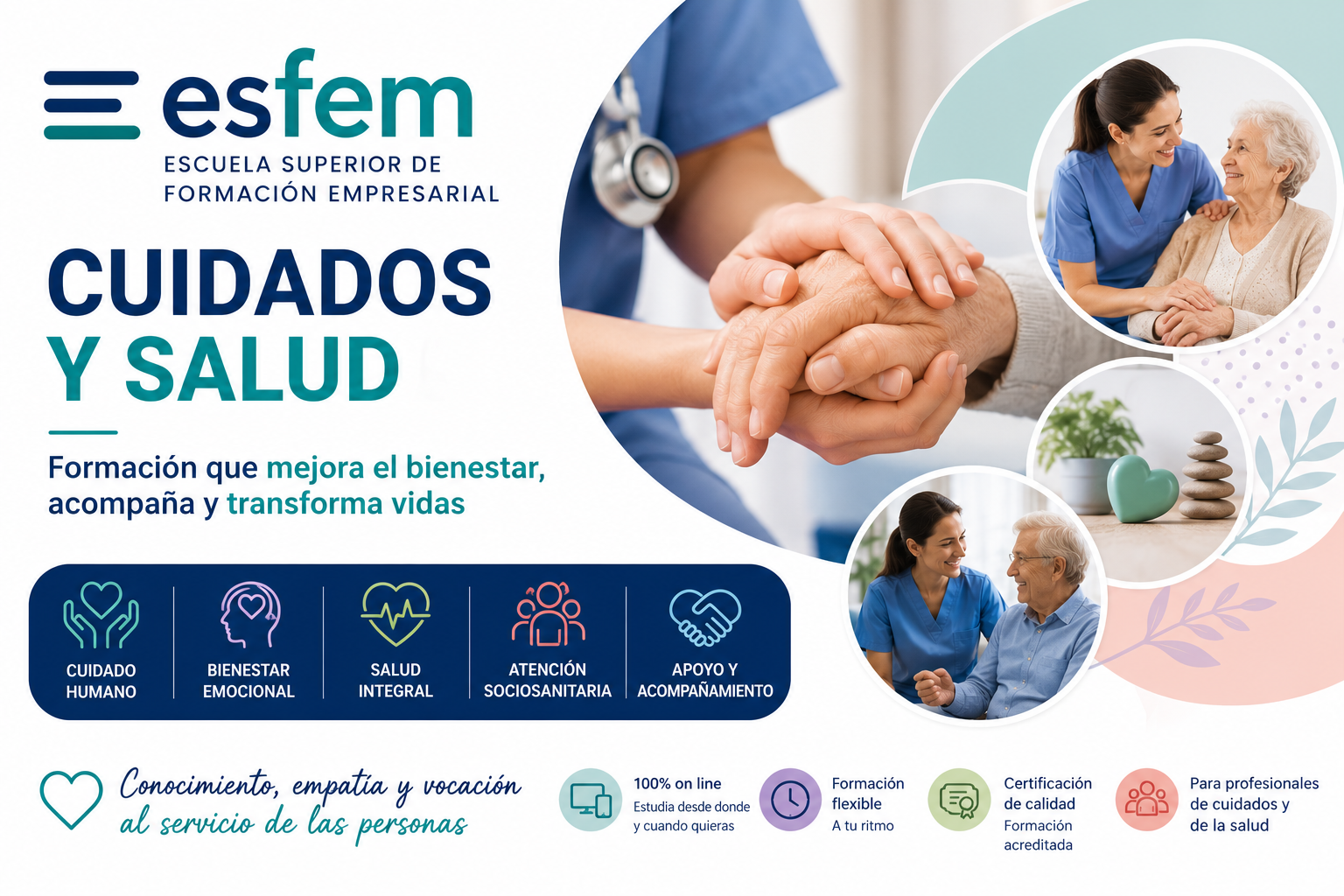 Formación en autocuidado y bienestar emocional para profesionales de la salud