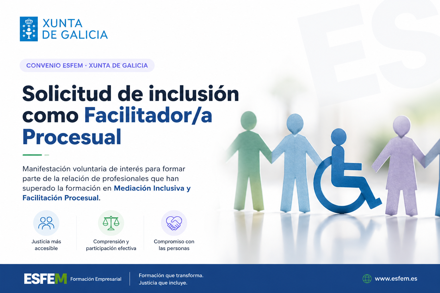Solicitud de inclusión como Facilitador/a Procesual