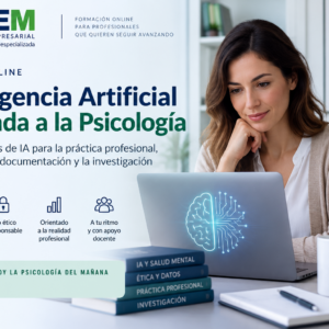 Inteligencia Artificial aplicada a la Psicología – curso online ESFEM