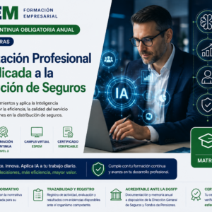Actualización Profesional e IA Aplicada a la Distribución de Seguros – Nivel 3