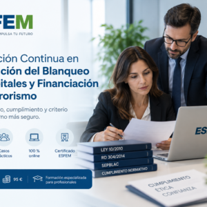 Formación Continua en Prevención del Blanqueo de Capitales y Financiación del Terrorismo