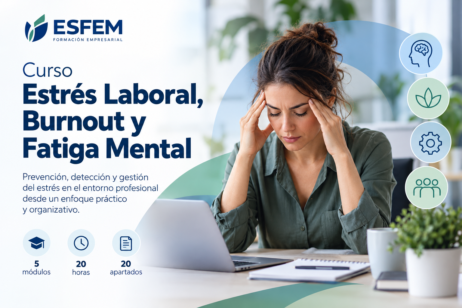 Estrés Laboral, Burnout y Fatiga Mental