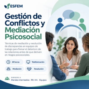 Gestión de Conflictos y Mediación Psicosocial